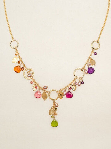 Holly Yashi Tropic Punch Fairy Garden Necklace