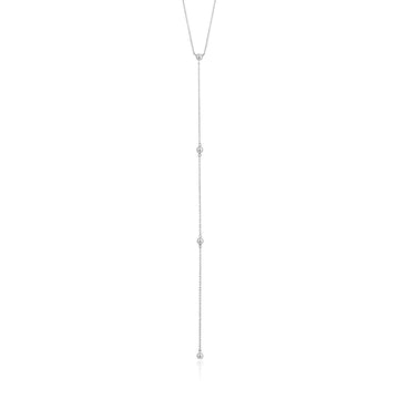 ANIA HAIE MODERN MINIMALISM Y NECKLACE STERLING SILVER