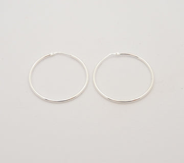 Marseille Sterling Classic Narrow 35mm Hoops