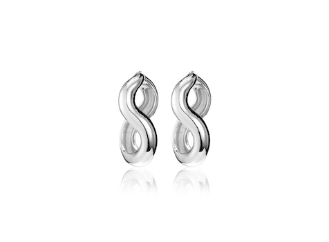 Jenny BirdSilver 'Gala' Hoop Earrings