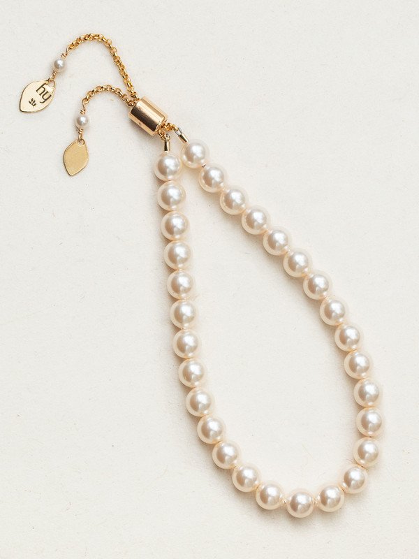Holly Yashi 'Audrey' White Pearl Bracelet