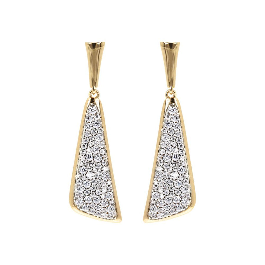 Bronzallure Sail Golden Earrings