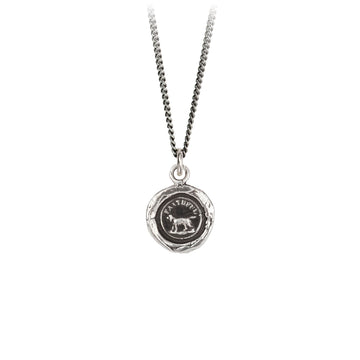 Pyrrha Sterling Faithful Friend 18 inch Necklace