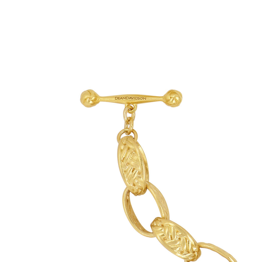 Dean Davidson Gold Weave Chain Bracelet