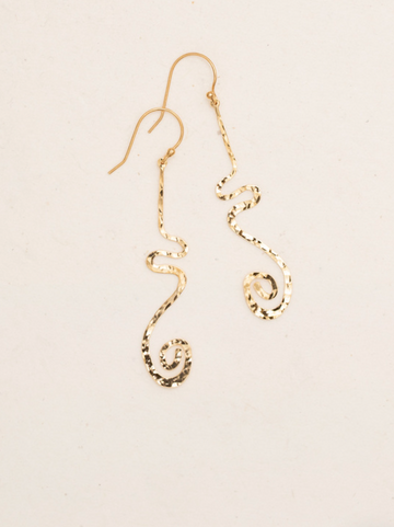 Holly Yashi Wandering Journey Earrings in Gold