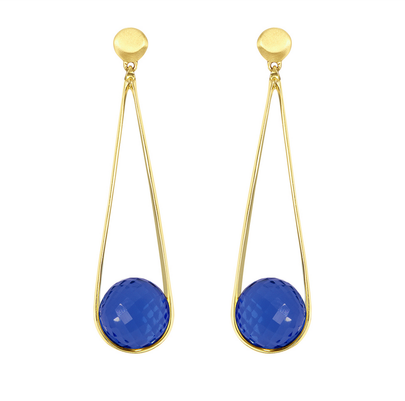 Dean Davidson Ipanema Earrings in Midnight Blue