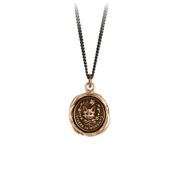 Pyrrha Bronze Live in the Moment 18 inch Necklace