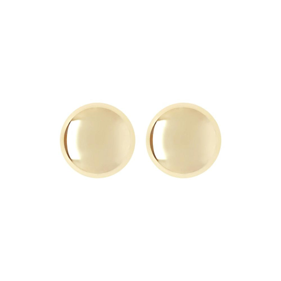 Bronzallure Purezza Golden Button Earrings