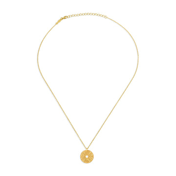 Kurshuni Gold Love Necklace