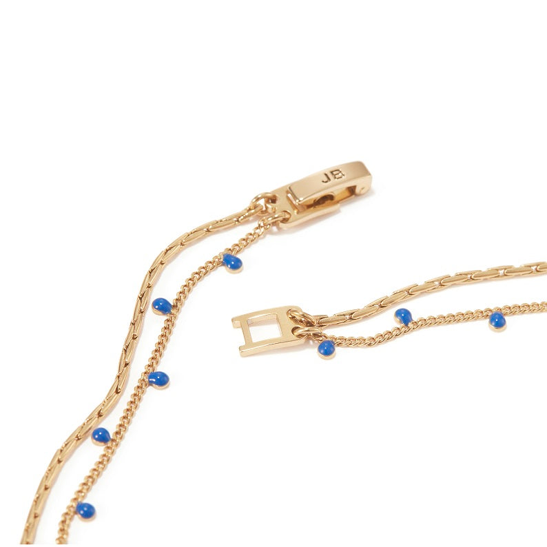 Jenny Bird Gold 'Modri' Double Strand Necklace