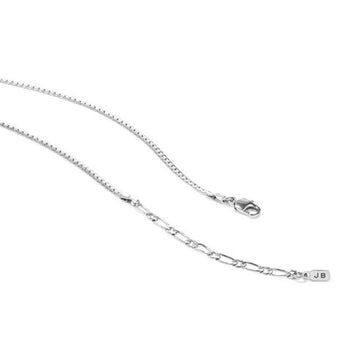 Jenny Bird Silver 'Aria' Chain Necklace