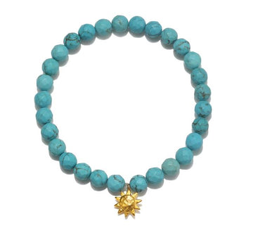 Satya Turquoise Sun Stretch Bracelet