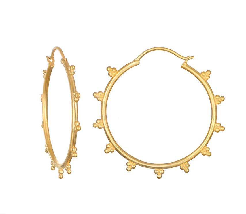 Satya 39mm Dot Hoops