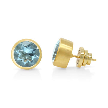 Dean Davidson Large Signature Blue Topaz Studs