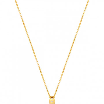 Ania Haie Gold Padlock Necklace