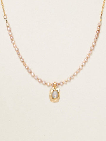 Holly Yashi Gold Blush 'Adelaide' Necklace