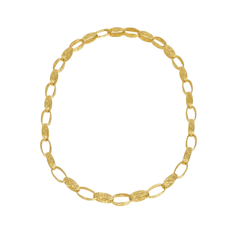 Dean Davidson Gold Weave Link Necklace