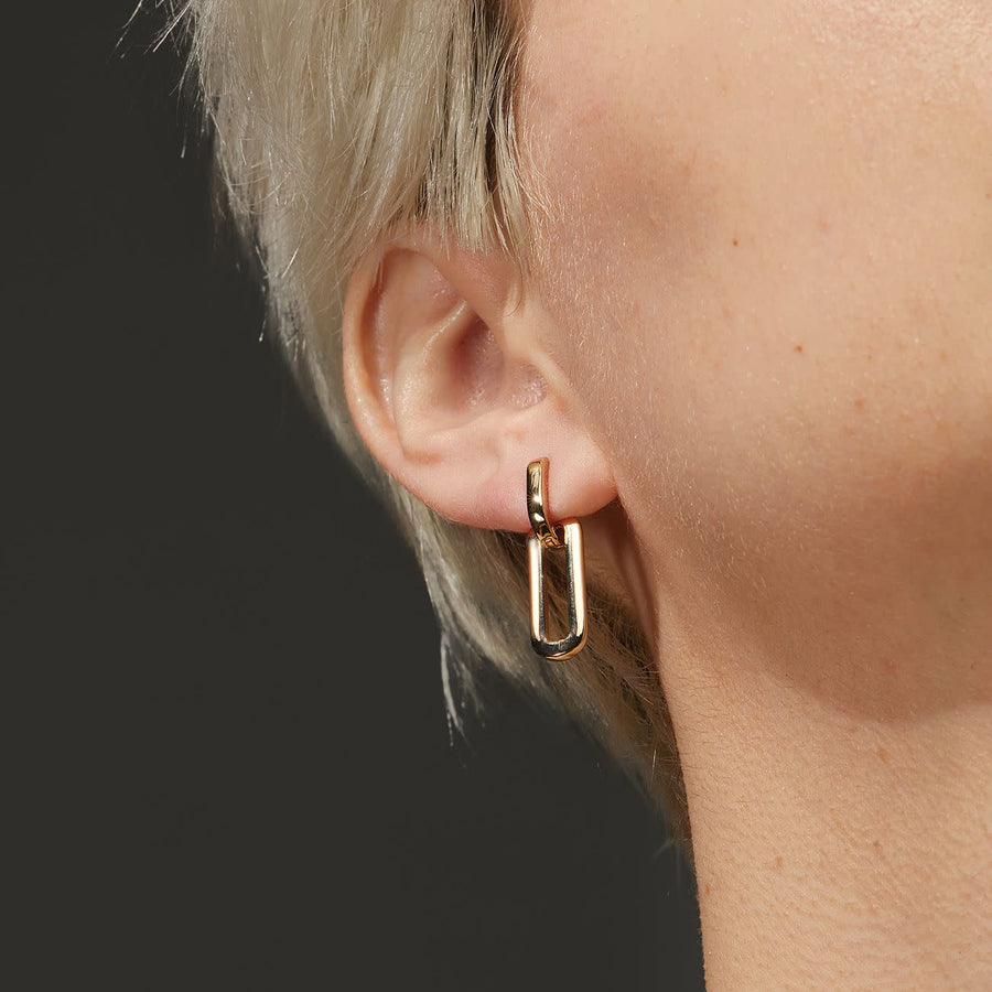 JENNY BIRD GOLD TEENI DETACHABLE LINK EARRINGS