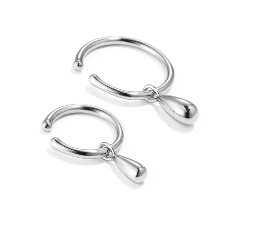 Jenny Bird Silver 'Denni' Ear Cuff Set
