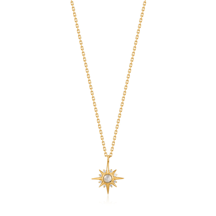 Ania Haie Gold Midnight Star Necklace