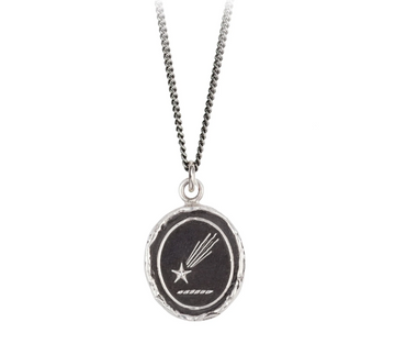 Pyrrha Sterling Shooting Star 22 Inch Necklace