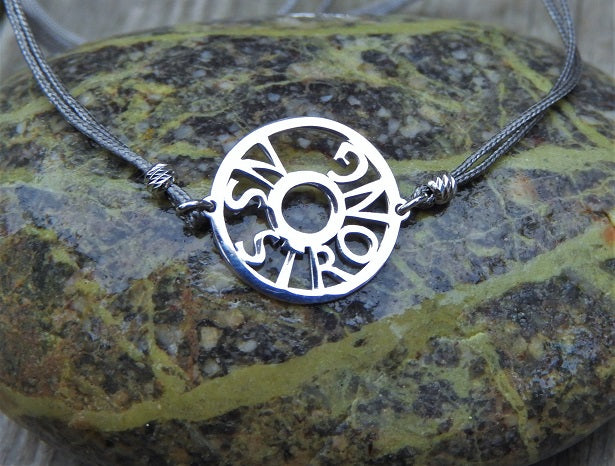 Kurshuni Silver 'NS Strong' String Bracelet – The Vault Jewelry Halifax