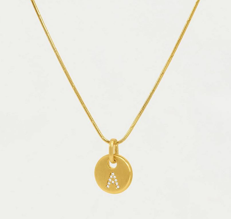 Dean Davidson Pave Initial 'A' Necklace