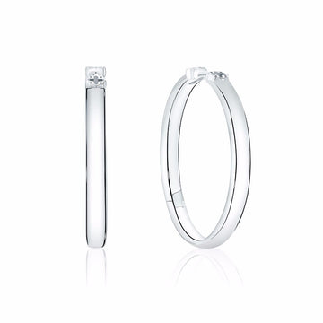 Birks Sterling 30mm Muse Hoops