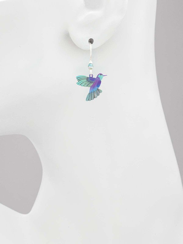 Holly Yashi Blue Radiance 'Picaflor' Earrings