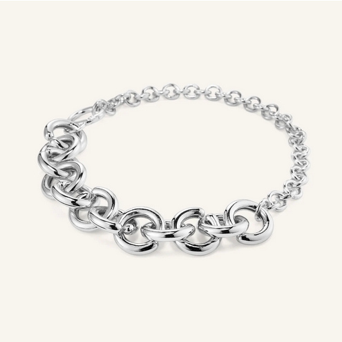 Jenny Bird Silver 'Florence' Chunky Chain Necklace