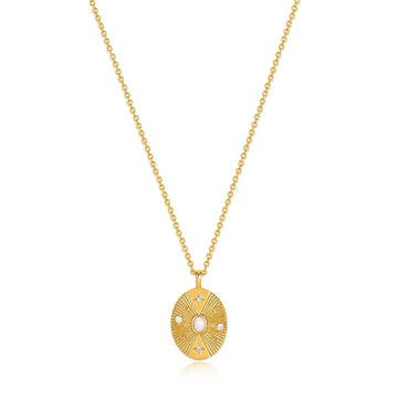 Ania Haie Gold Starry Kyoto Opal Necklace