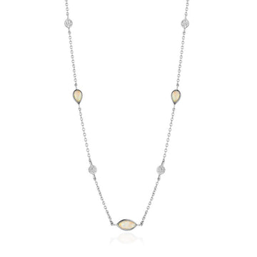 Ania Haie Silver Opalescent Necklace