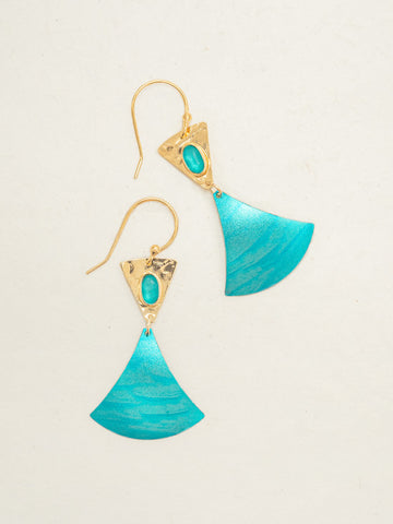 Holly Yashi Teal Monaco Earrings