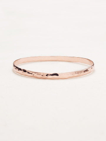 Holly Yashi Shiny Rose Gold Everyday Bangle