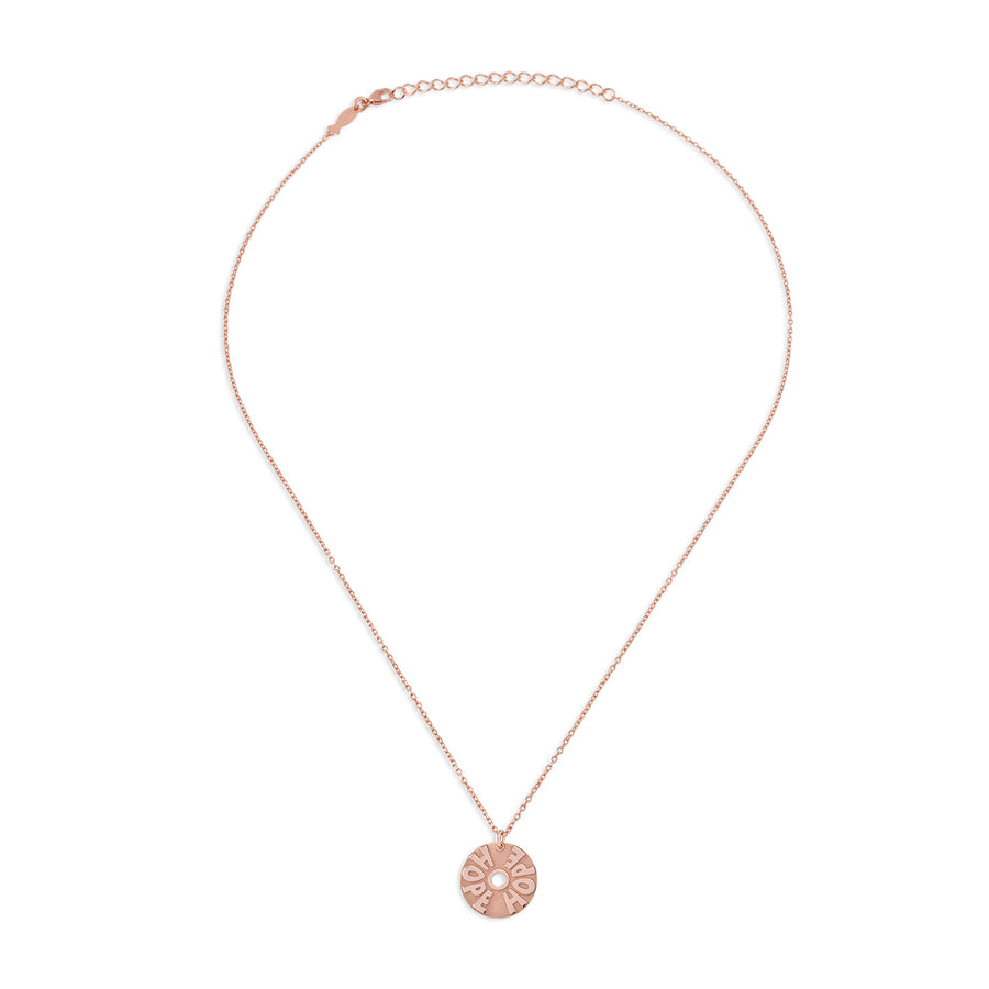 Kurshuni Rose Gold Hope Necklace