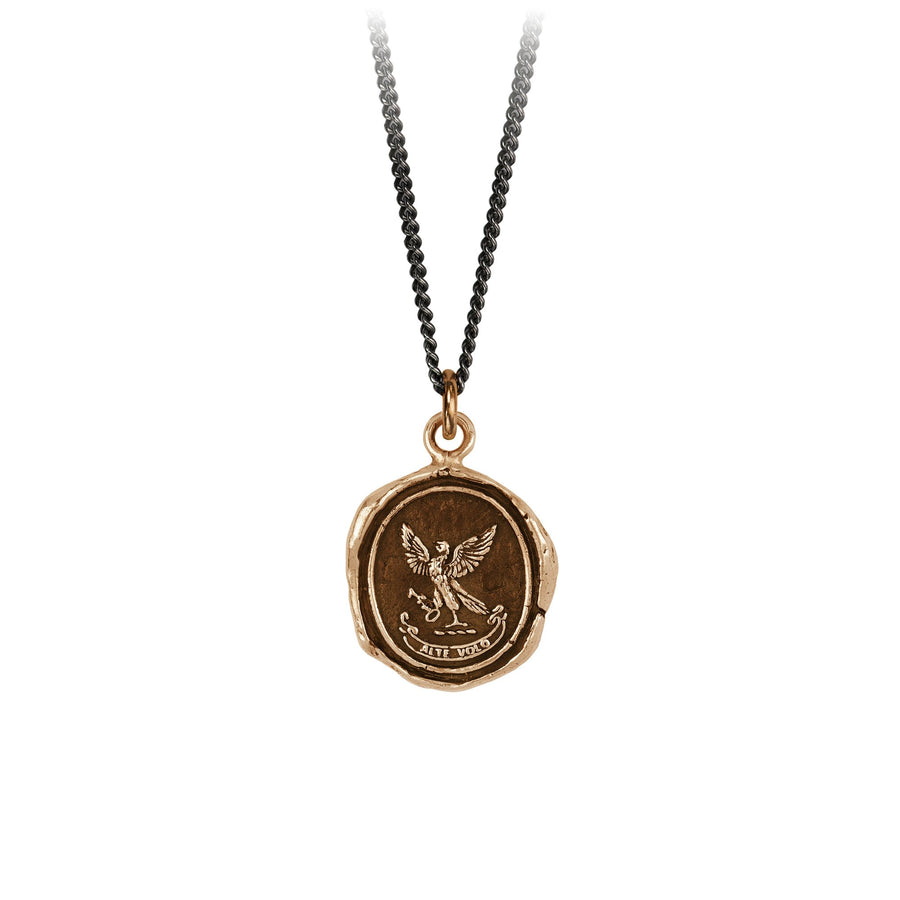 Pyrrha Bronze 'Limitless' Necklace