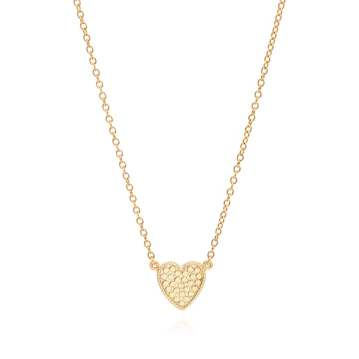 Anna Beck Gold Heart Charity Necklace