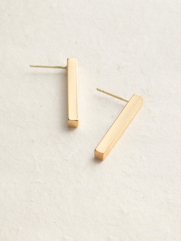 Holly Yashi Gold 'Riley' Medium Post Earrings