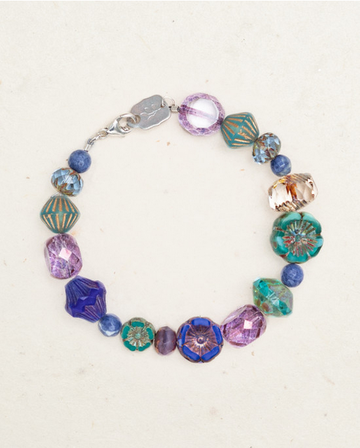 Holly Yashi 'Ali' Purple Beaded Bracelet