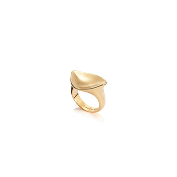 Jenny Bird Gold 'Cordo' Ring Size 7