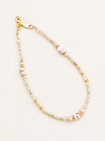 Holly Yashi Sand Dollar Sonoma Glass Bead Bracelet