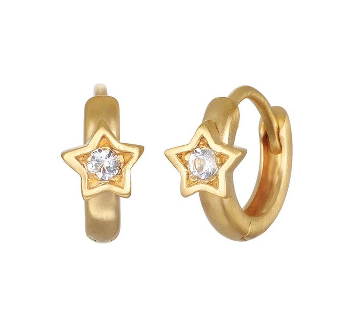 Satya Star Huggie Hoop Earrings