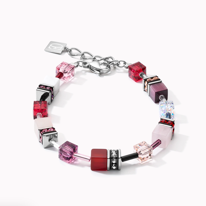 Coeur De Lion Rose Pinks Geocube Bracelet