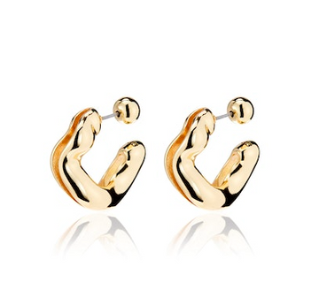 Jenny Bird Gold 'Ola' Hoop Earrings