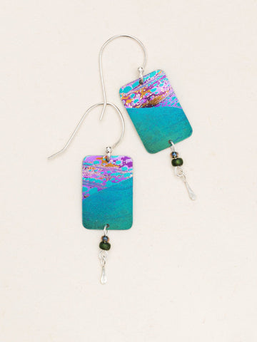 Holly Yashi Teal 'Tideline 'Earrings