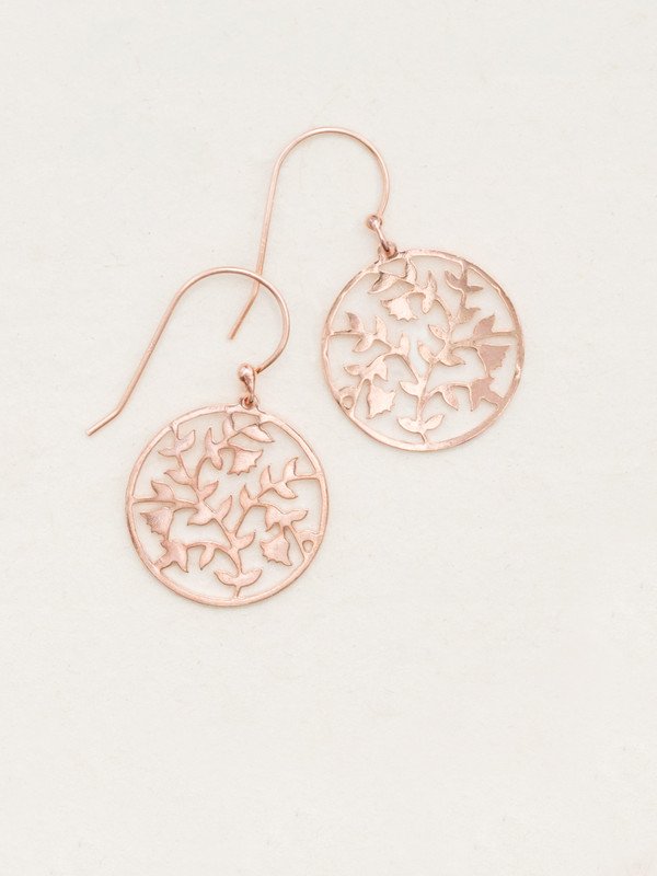 Holly Yashi Rose Gold 'Oleander' Earrings