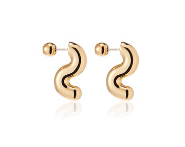 Jenny Bird Gold Small 'Ola' Earrings