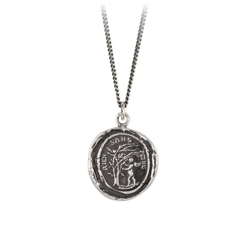 Pyrrha Silver 'Challenge' Necklace