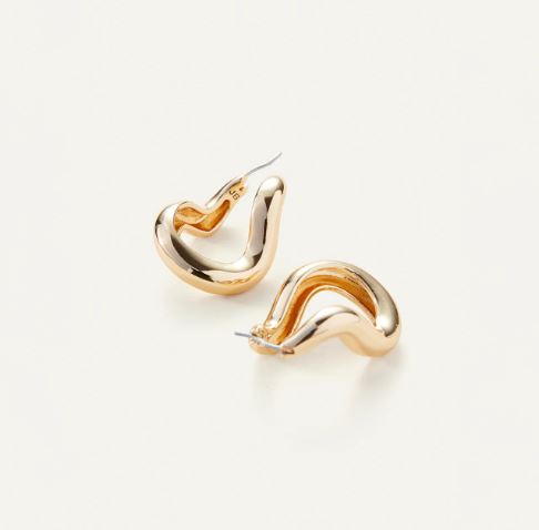 Jenny Bird Gold 'Gala' Hoop Earrings