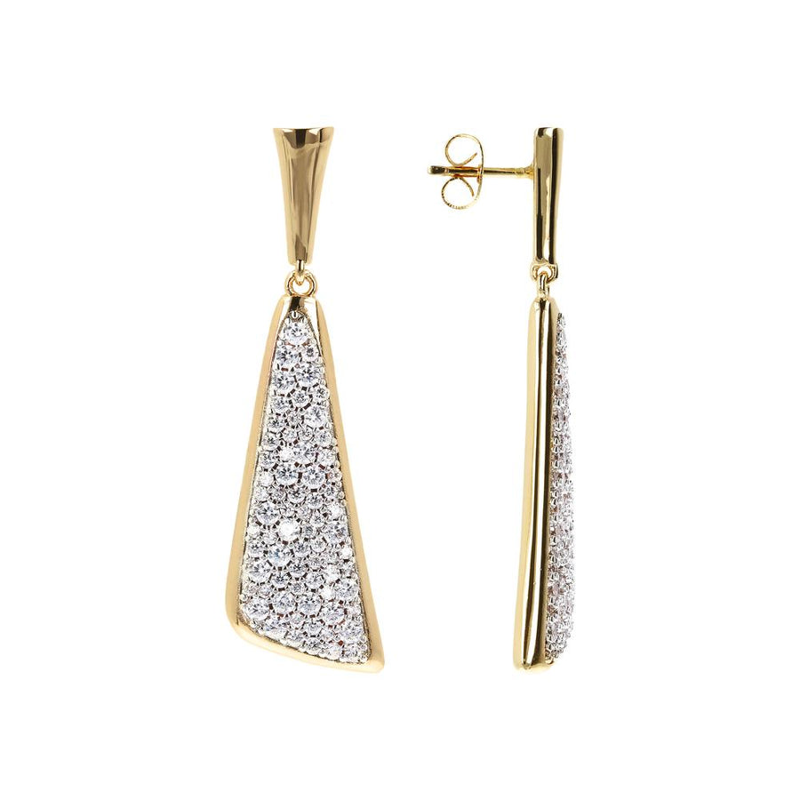 Bronzallure Sail Golden Earrings